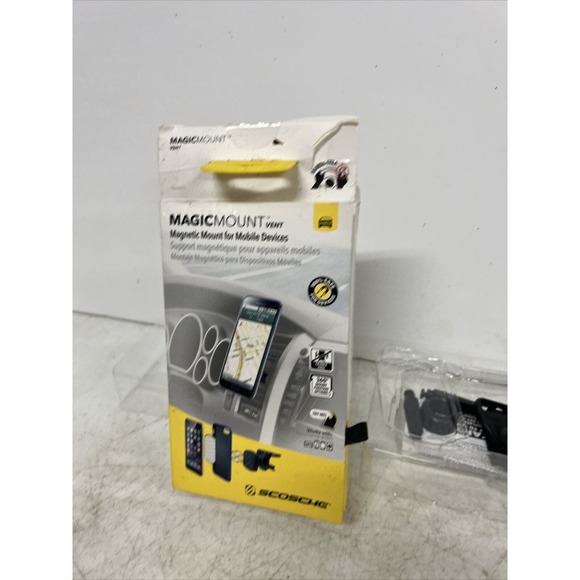 Magic Mount Magnetic Vent Mount For Mobile iPhone Android GPS Music Player - Picture 4 of 6